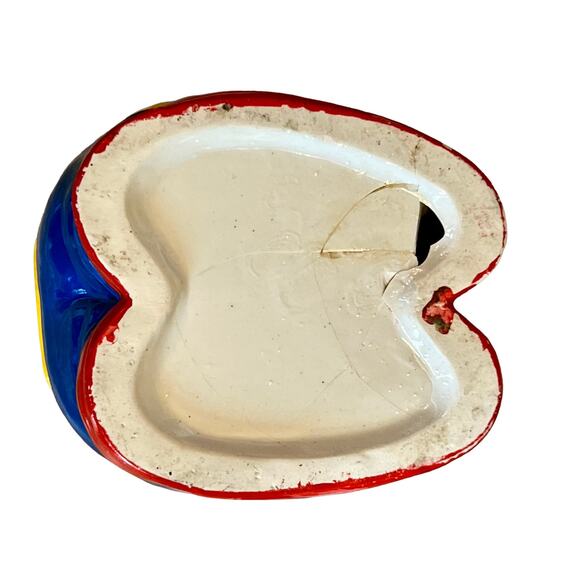 Vintage Cookie Jar-Ceramic Farmer Pig-Mid Century MCM Farmhouse Antique Kitschy - Picture 8 of 9